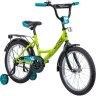 Детский велосипед NOVATRACK VECTOR 18” лаймовый 183VECTOR.GN22