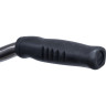 Городской самокат NOVATRACK POLIS 230 PRO RUBBER серебряный 230.POLIS.SL20